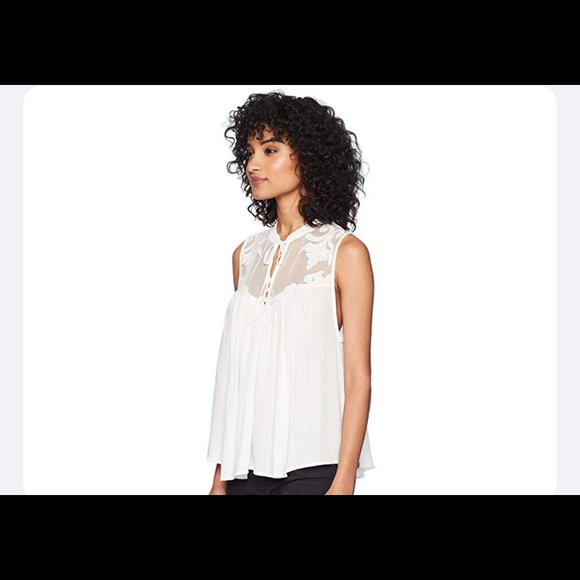 Free people sleeveless western top XS - Picture 2 of 4